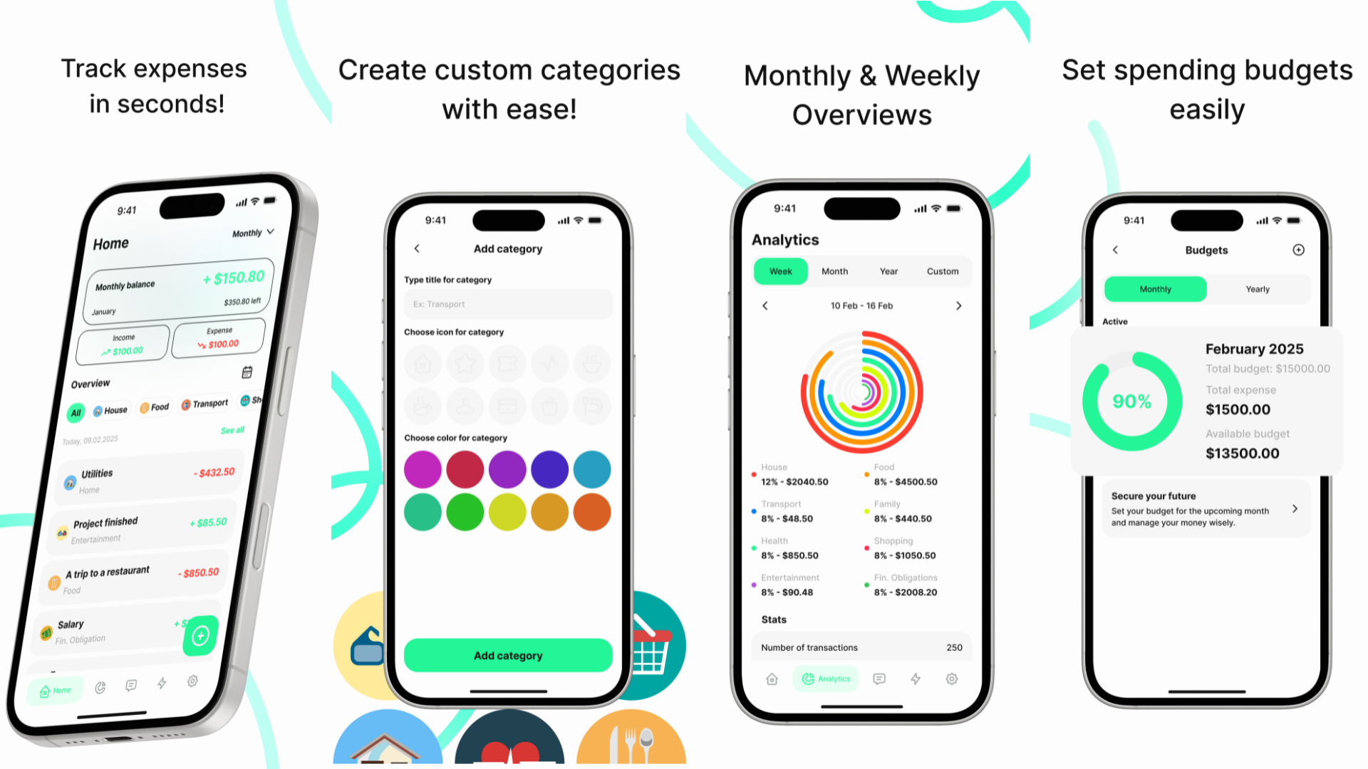 Pocket budget tracker